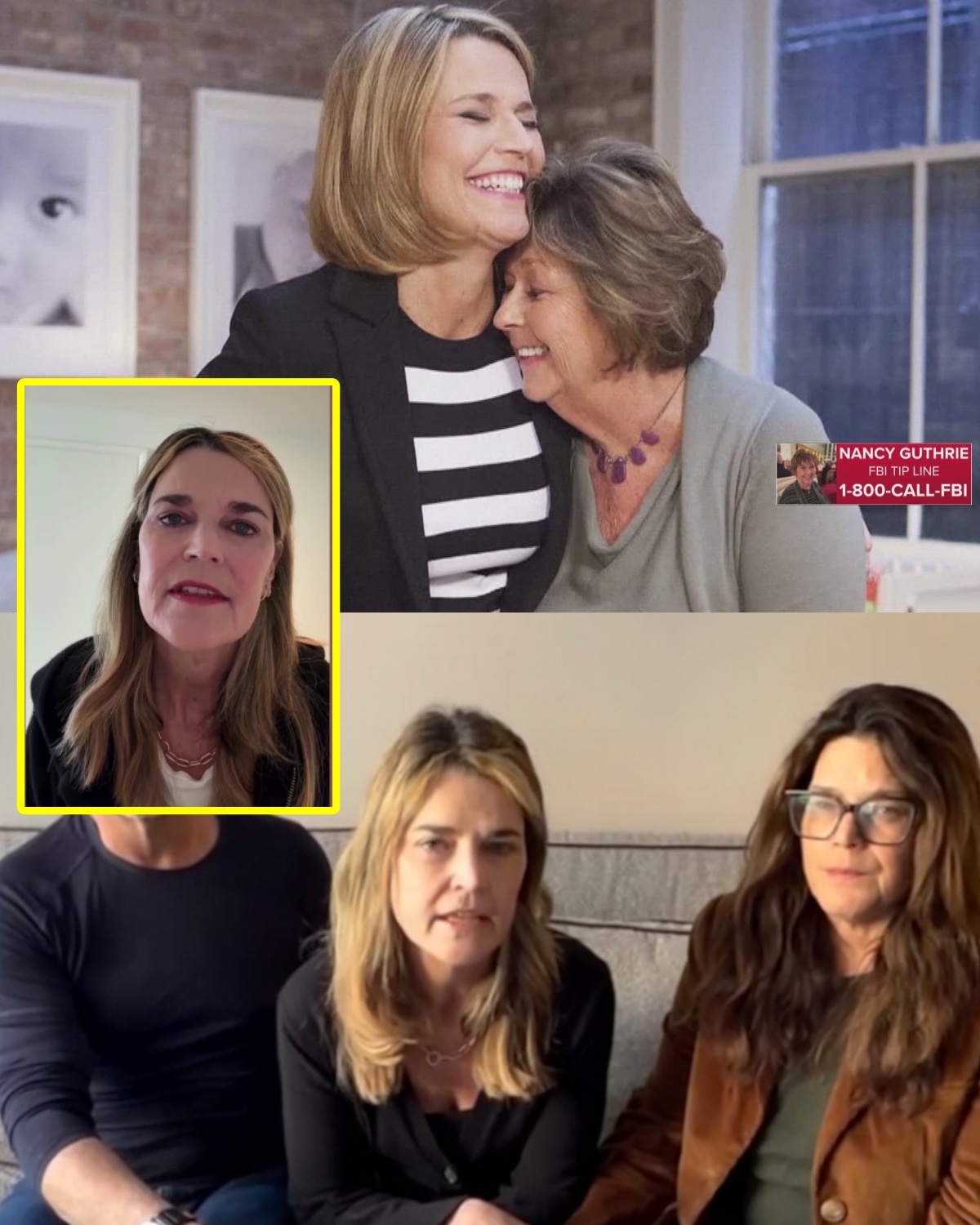 Savannah Guthrie and her family are ‘at an hour of desperation’ in search of missing mother