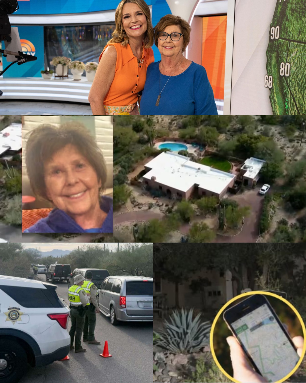 BREAKING NEWS: Police say a disposable phone linked to Nancy Guthrie briefly signaled near a desert highway — detected for 11 seconds, then lost signal…