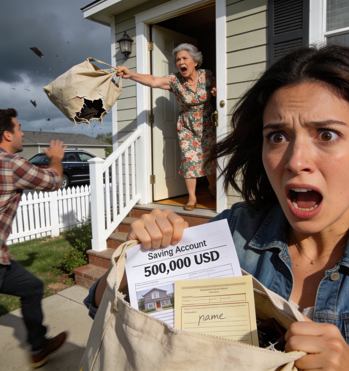 My Mother-in-Law Threw a “Trash Bag” at Me. Inside, I Found $500,000 and a Secret Note!