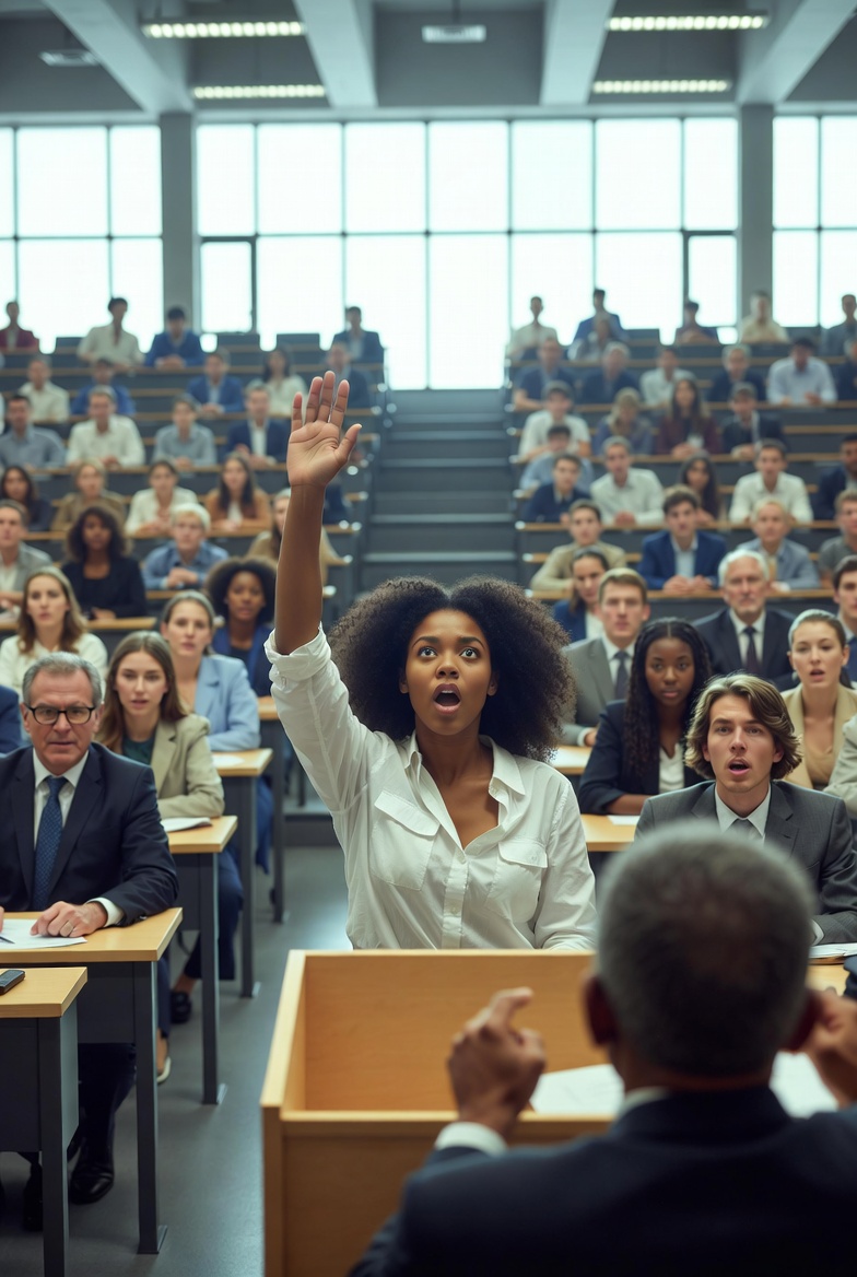 Professors Declared Math Problem Unsolvable in 200 Years — Black Girl Raised Hand, Room Erupted