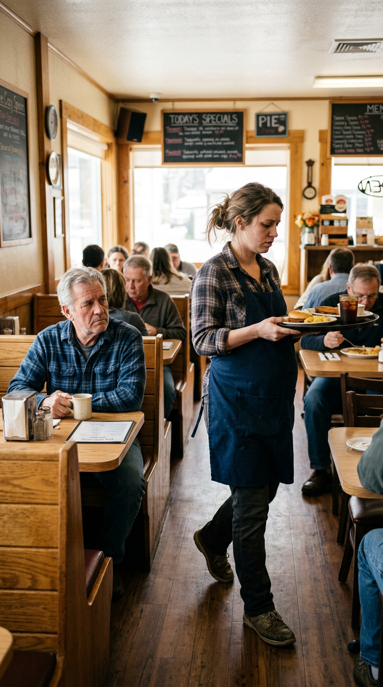 I Froze When I Saw My 8-Month Pregnant Daughter-In-Law Working As A Waitress — What She Said Next…