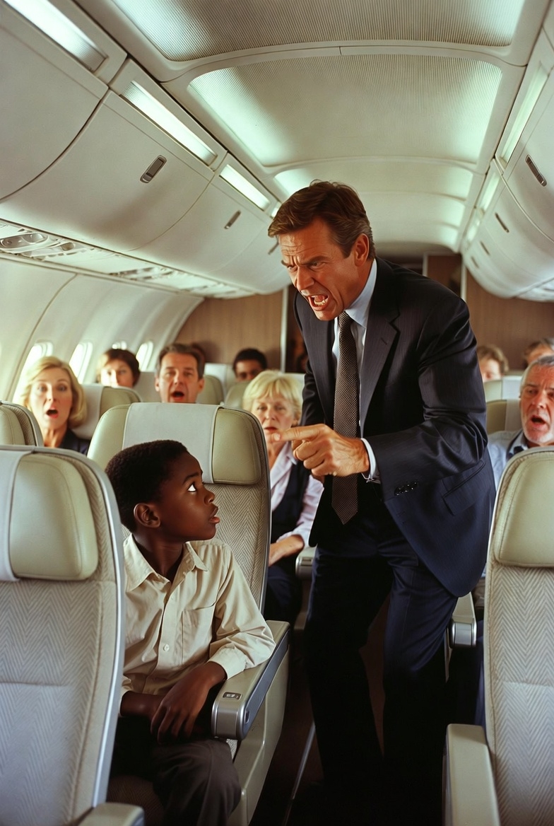 A Boy’s First-Class Seat Was Taken—Then the Truth Changed Everything