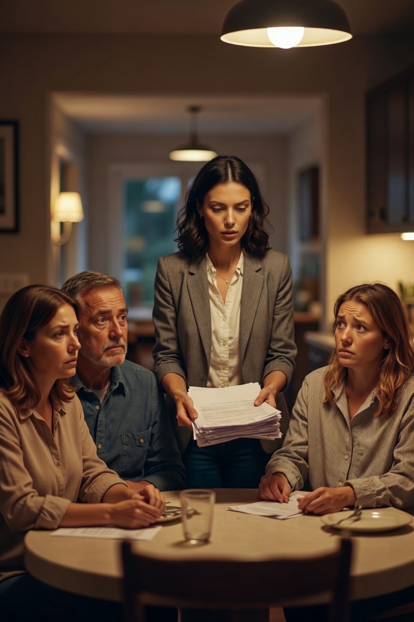 I never admitted to my parents that the “paycheck” they fought to grab was just a sliver of the wealth I’d quietly grown. My dad slammed my mouth into the dinner table when I refused to bankroll my sister’s extravagant tastes, and my mom cackled, branding me a “leech” who had to learn submission. Their color drained when I coolly spat blood on the tiles and drew a property deed from my bag right there, without blinking…