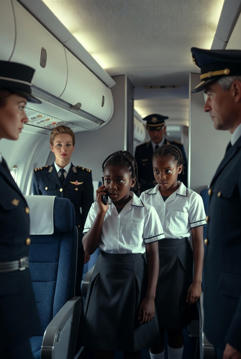 Two Black twin girls were escorted off a plane by the crew—until they called their father, the company’s CEO, who promptly canceled the flight and turned the situation upside down.