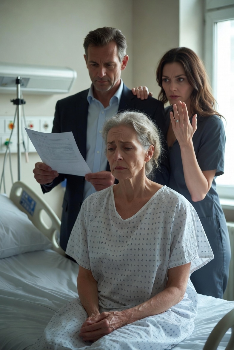 My husband asked me to donate a kidney to his mother. I agreed. Two days later, he handed me divorce papers. His mistress was with him, wearing an engagement ring and a defiant look. But a few minutes later, the doctor said…