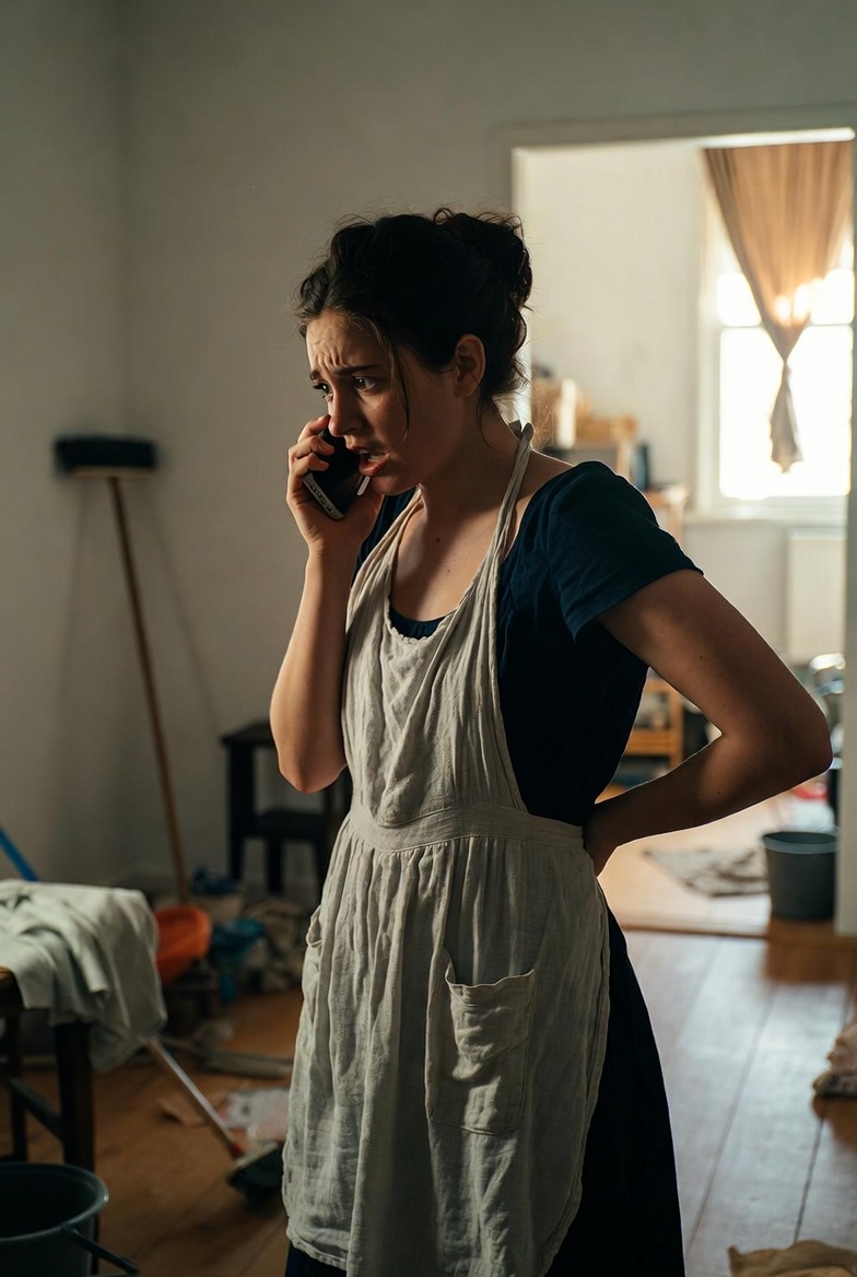 I Hired A Cleaner While My Son Was Away. She Called Me With A Trembling Voice…